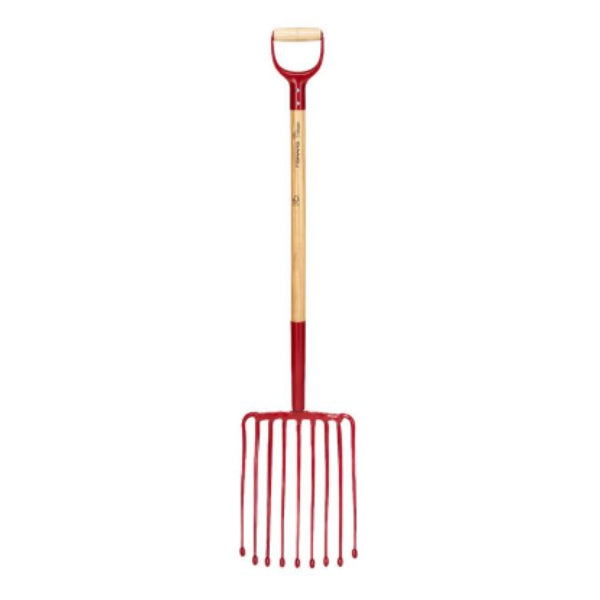 Metalen steel met D-greep voor mestvork EcoFork