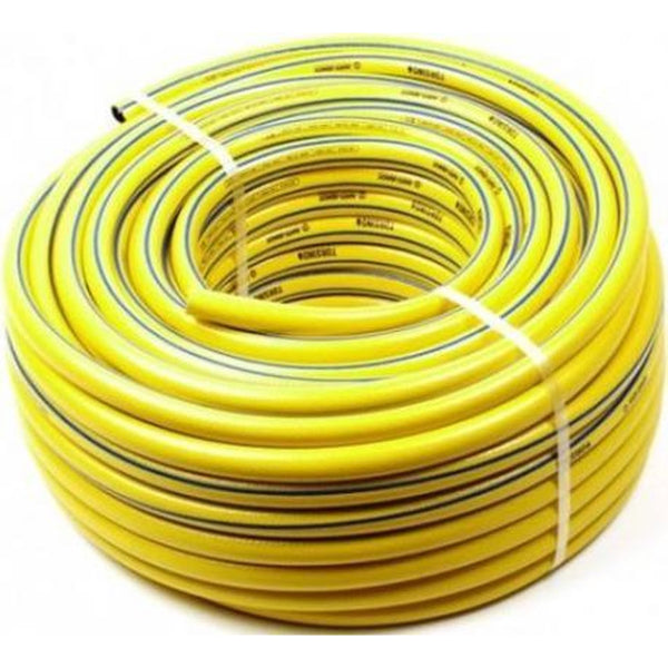 Torsino Plus slang 19 mm x 25 mm - PVC geel/blauw - 25/50 meter