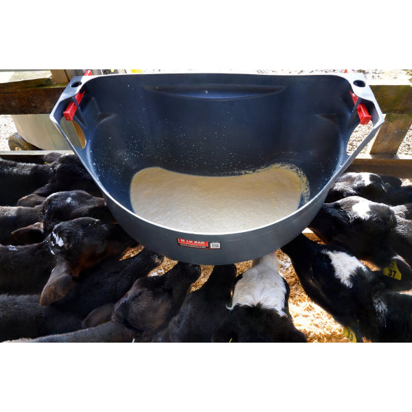 Milk Bar kalverdrinkbak met 10 spenen - Easy Lock haken - 60 liter