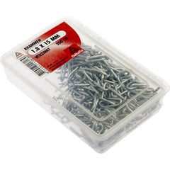 Krammen verzinkt - 200 gr - 1.8 x 15 mm