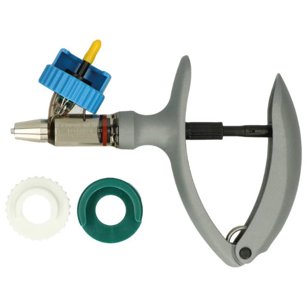 Injectiespuit met fleshouder Eco-Matic LuerLock 5 ml - traploos instelbaar - incl. adapterset