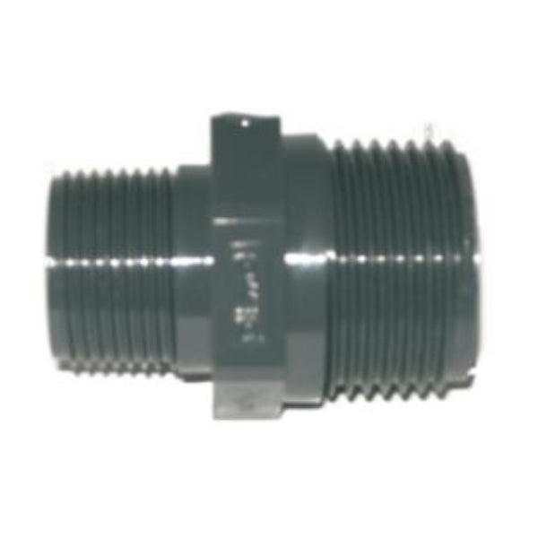 PVC verloopnippel - 1" x 3/4"