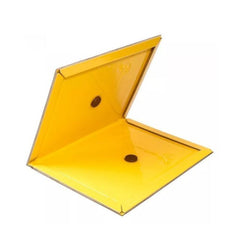 Lijmval - geel - 34 cm x 22 cm