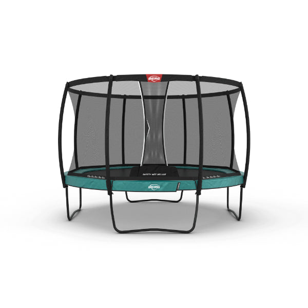 Berg Champion Regular 380 Vert + Filet de sécurité Deluxe