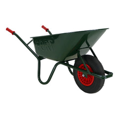 Brouette Fort 6L-80 - peinte en vert - 80 litres