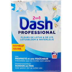 Dash Prof. Poeder wasmiddel 2 in 1 - Lotus&Waterlelie - 5,5 kg