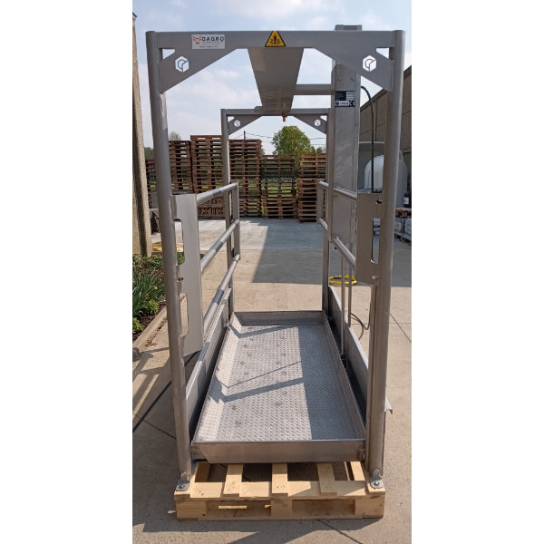 Careway Classic - pootbad met hefpiston op perslucht