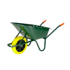 Vabor kruiwagen R801-iCore - groen gelakt - 90 liter - volle band - PP velg