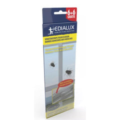 Edialux venstersticker voor vliegen 12 strips