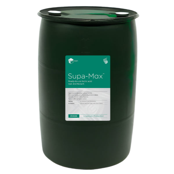 Supa-Max - melkzuur/chloorhexidinespray - 25/200 liter