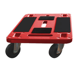 Altrad plateau/verhuiswagen met anti-slip - 4 zwenkwielen