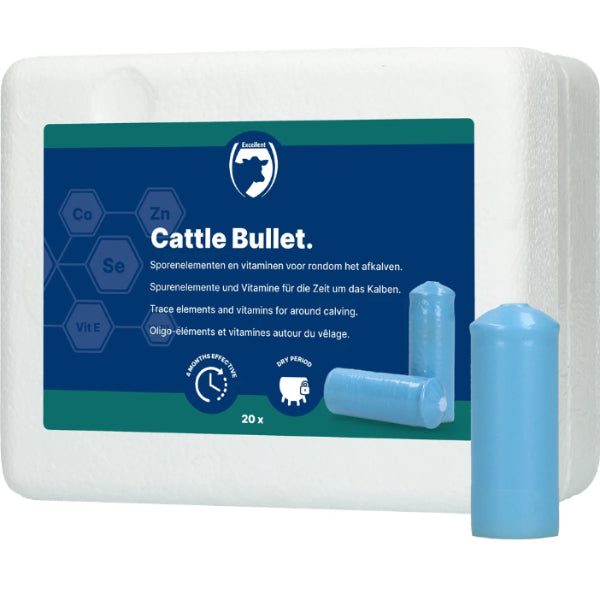 Balle pour bovins - période sèche/bolus de démarrage - 20 pcs