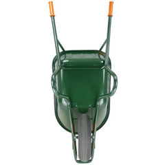 Vabor kruiwagen R801-PA - groen gelakt - 90 liter - 2 ply luchtband - PP velg