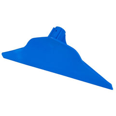 Grattoir à fumier en plastique bleu - 36 cm