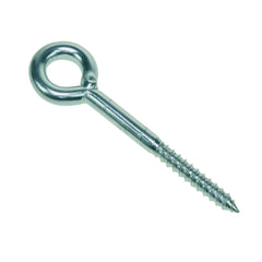 Oeillet à vis pour poteau en bois - 12 mm - divers. longueurs
