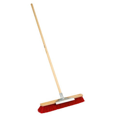 Straatborstel PVC met schraapstaal - 60 cm