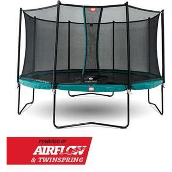 Berg Champion Regular 430 Vert + Filet de sécurité Confort