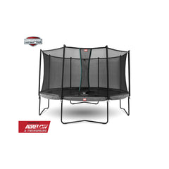 Berg Champion Regular 430 Gris + Filet de sécurité Confort
