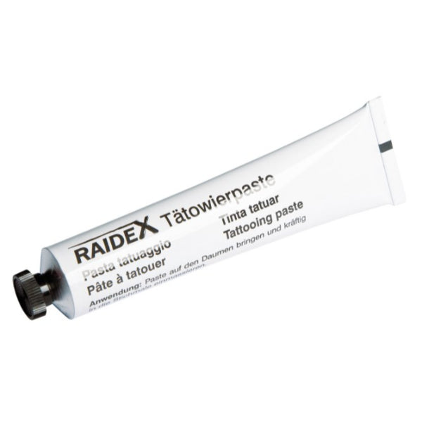 Tube de pâte à tatouage Raidex - noir - 60 grammes